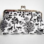 Kisslock Clutch Silk Lined ..