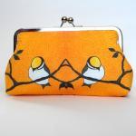 Kisslock Clutch Frame Silk..
