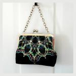 Kisslock Frame Tote Clutch..
