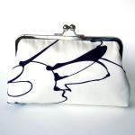 Clutch Frame Kisslock Purse..
